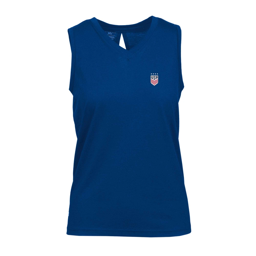Women's Levelwear Royal USWNT Paisley Tank Top