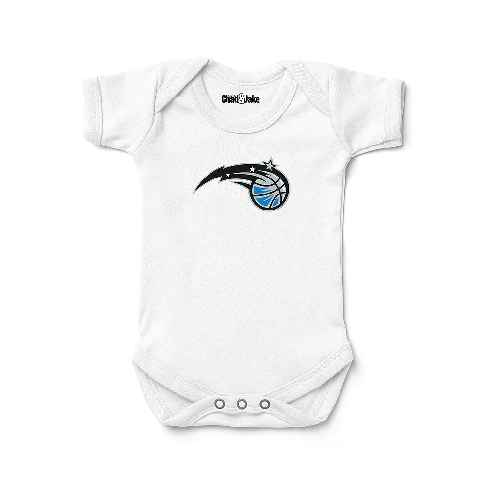 Newborn & Infant Chad Jake White Orlando Magic Logo Bodysuit