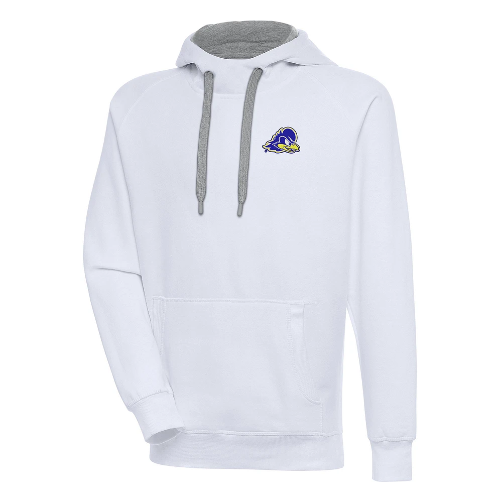 Men's Antigua Delaware Fightin' Blue Hens Victory Pullover Hoodie