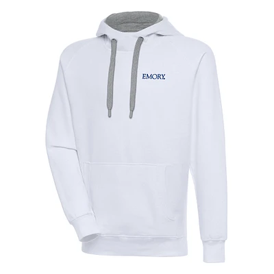 Men's Antigua Emory Eagles Victory Pullover Hoodie