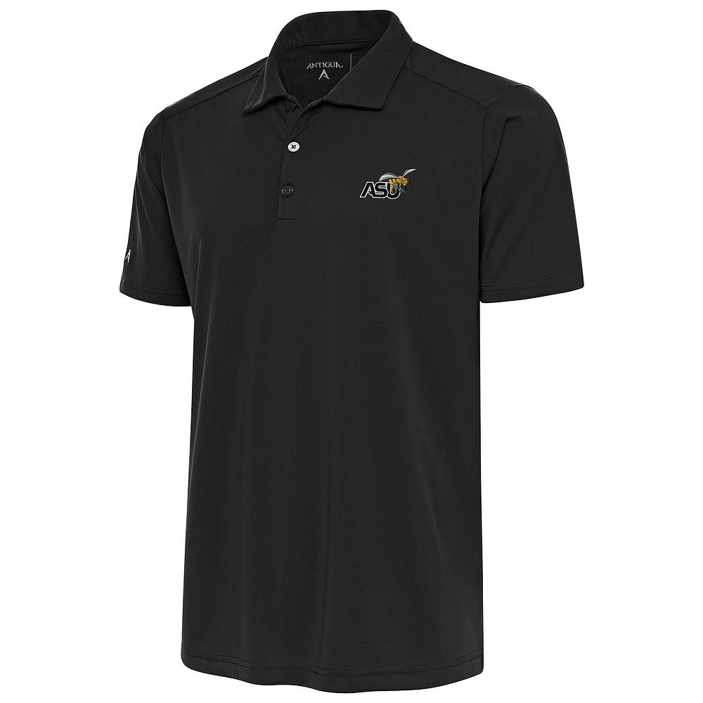 Men's Antigua Charcoal Alabama State Hornets Tribute Polo