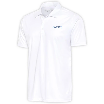 Men's Antigua White Emory Eagles Tribute Polo