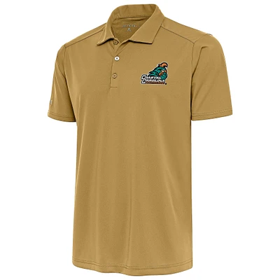 Men's Antigua Bronze Coastal Carolina Chanticleers Tribute Polo