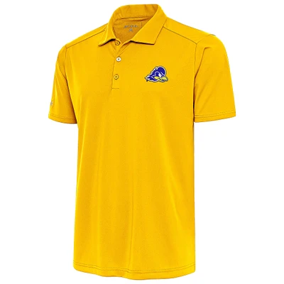 Men's Antigua  Gold Delaware Fightin' Blue Hens Tribute Polo