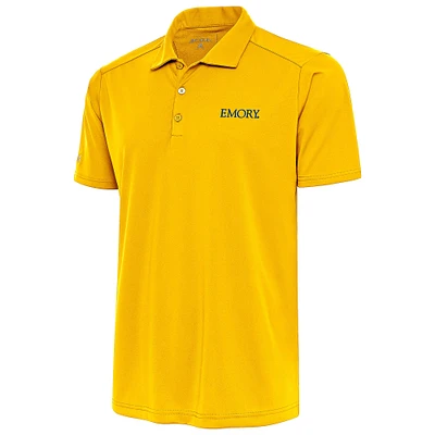 Men's Antigua Gold Emory Eagles Tribute Polo