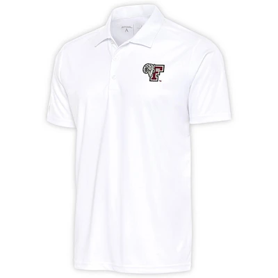 Men's Antigua White Fordham Rams Tribute Polo