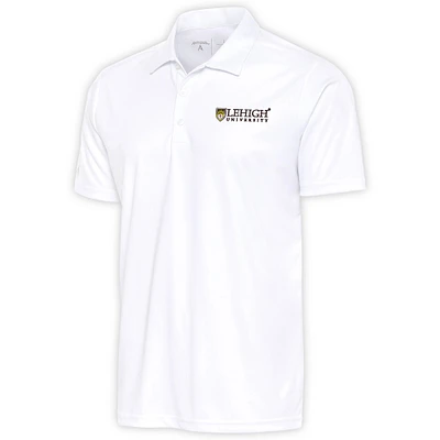 Men's Antigua White Lehigh Mountain Hawks Tribute Polo