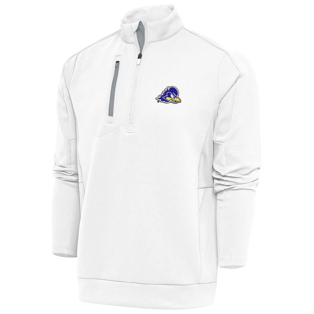 Men's Antigua Delaware Fightin' Blue Hens Generation Quarter-Zip Pullover Top