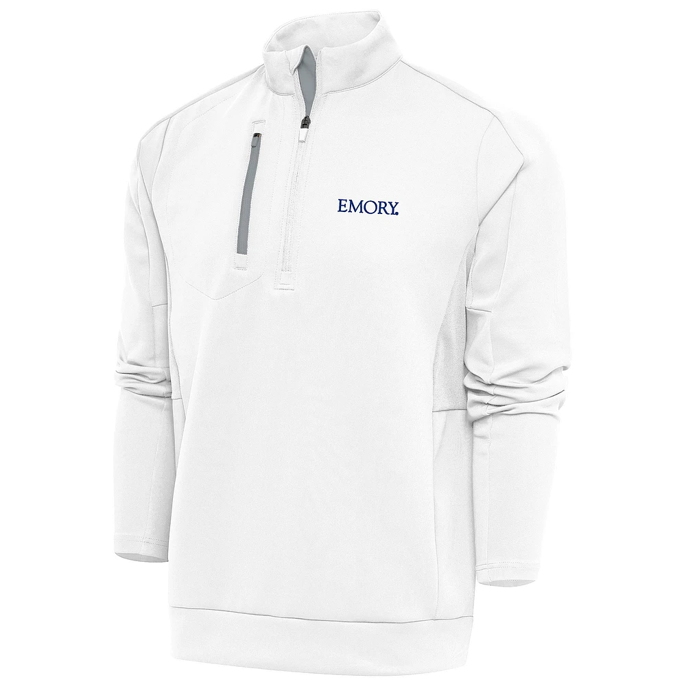 Men's Antigua Emory Eagles Generation Quarter-Zip Pullover Top