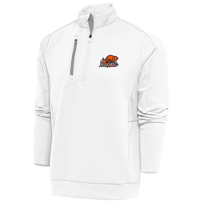 Men's Antigua Bucknell Bison Generation Quarter-Zip Pullover Top