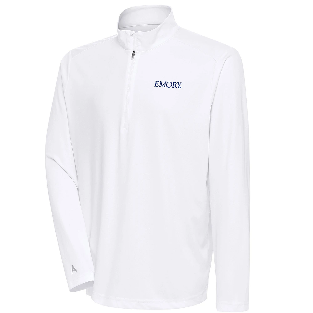 Men's Antigua Emory Eagles Tribute Quarter-Zip Top