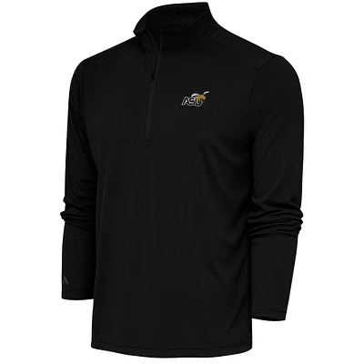 Men's Antigua Alabama State Hornets Tribute Quarter-Zip Top