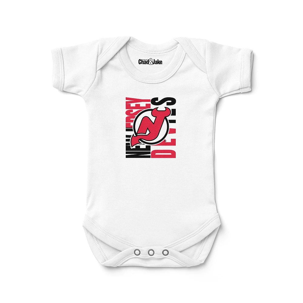 Newborn & Infant Chad Jake White New Jersey Devils Bodysuit