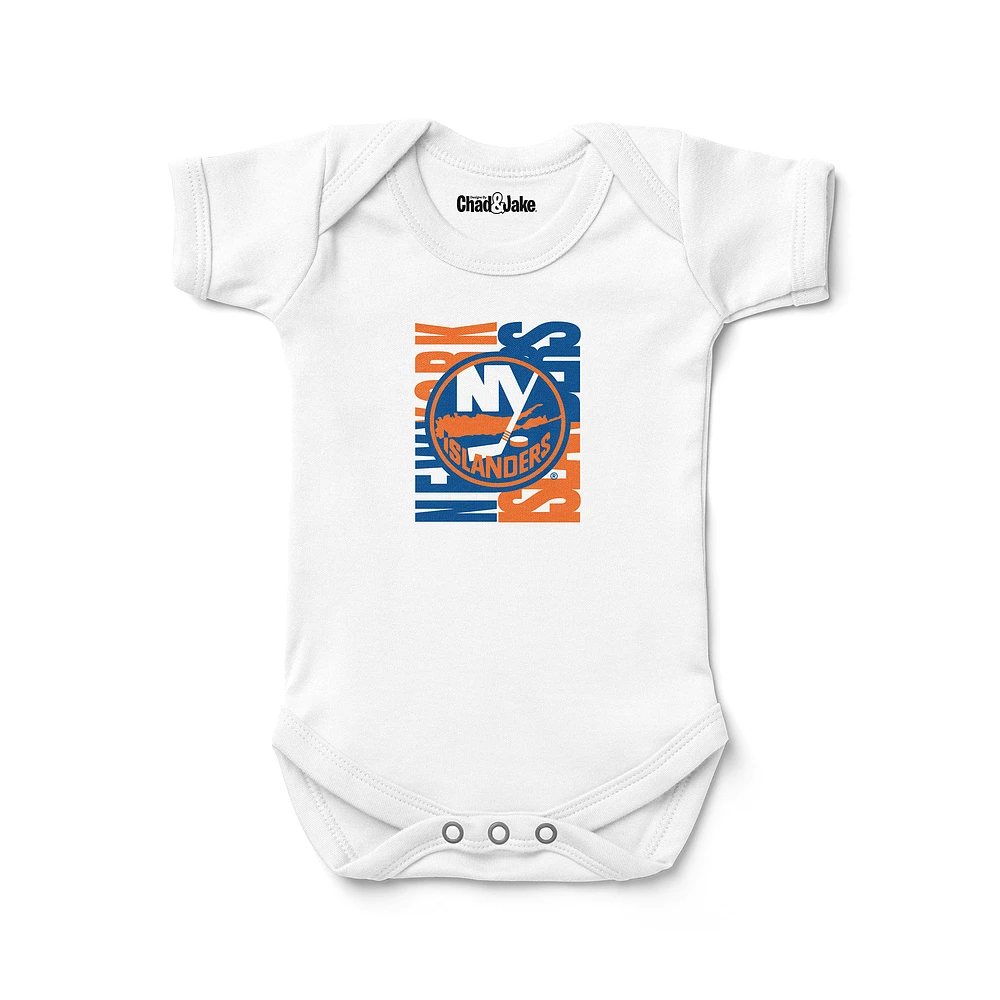Newborn & Infant Chad Jake White New York Islanders Bodysuit