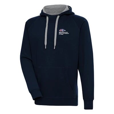 Men's Antigua Navy MSU Denver Roadrunners Victory Pullover Hoodie