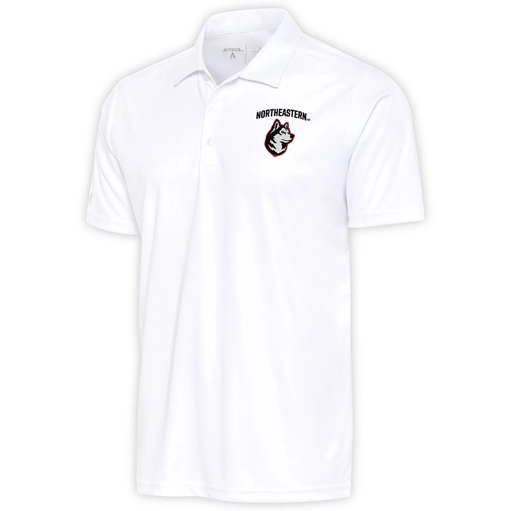 Men's Antigua Northeastern Huskies Tribute Polo