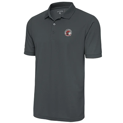 Men's Antigua Pewter Tampa Spartans Legacy Pique Polo