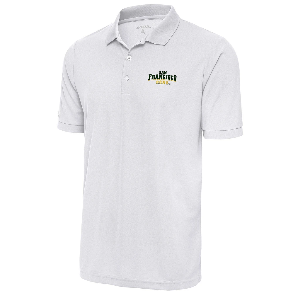 Men's Antigua San Francisco Dons Big & Tall Legacy Pique Polo