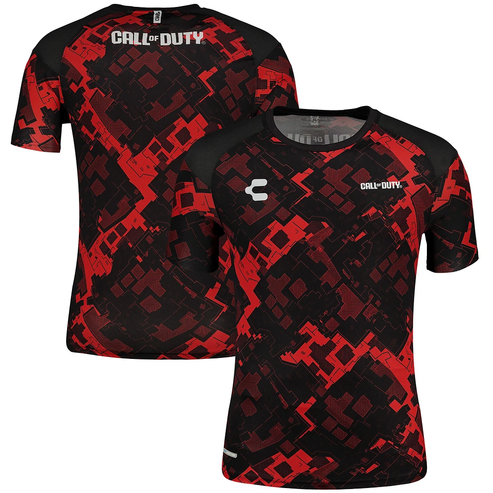 Men's Charly Red/Black Call of Duty DRY FACTOR Training T-Shirt