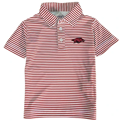 Toddler Garb Cardinal Arkansas Razorbacks Carson Polo