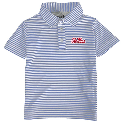 Toddler Garb Powder Blue Ole Miss Rebels Carson Polo