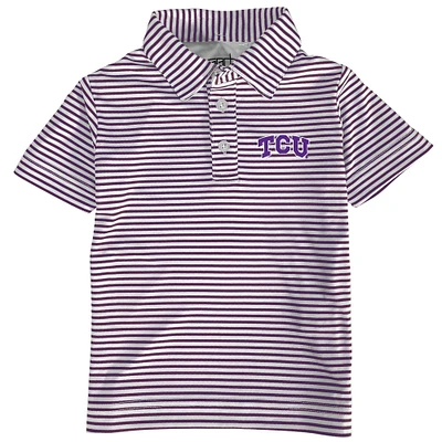 Toddler Garb Purple TCU Horned Frogs Carson Polo