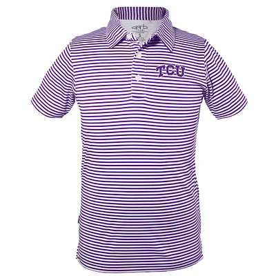Youth Garb Purple TCU Horned Frogs Carson Polo