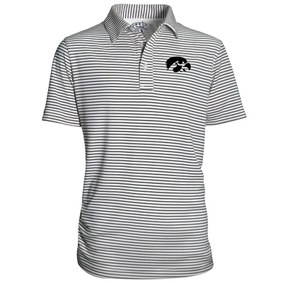 Youth Garb Charcoal Iowa Hawkeyes Carson Polo