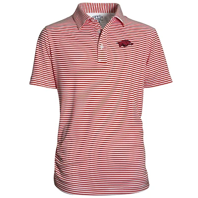 Youth Garb Cardinal Arkansas Razorbacks Carson Polo