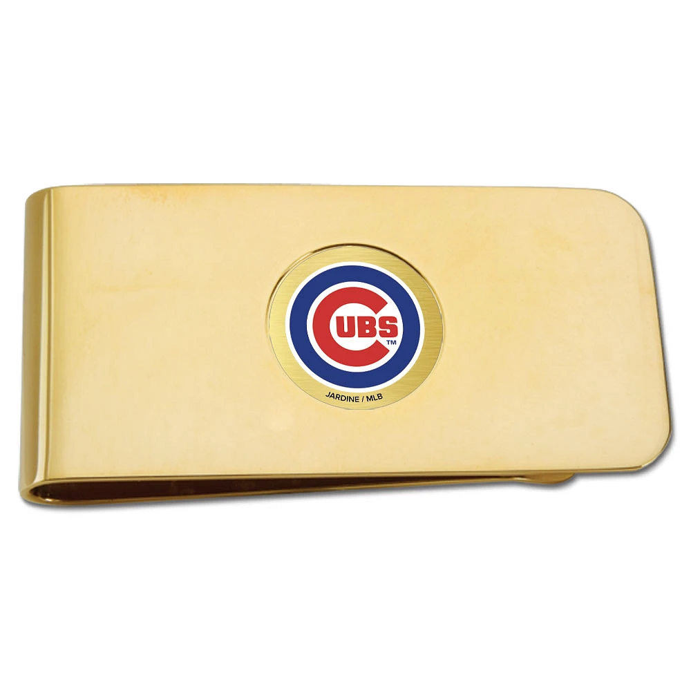Gold Chicago Cubs Money Clip