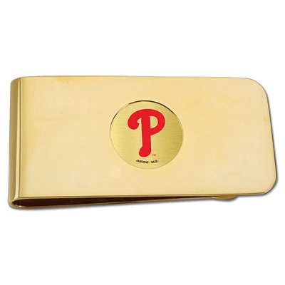 Gold Philadelphia Phillies Money Clip