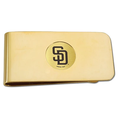 Gold San Diego Padres Money Clip
