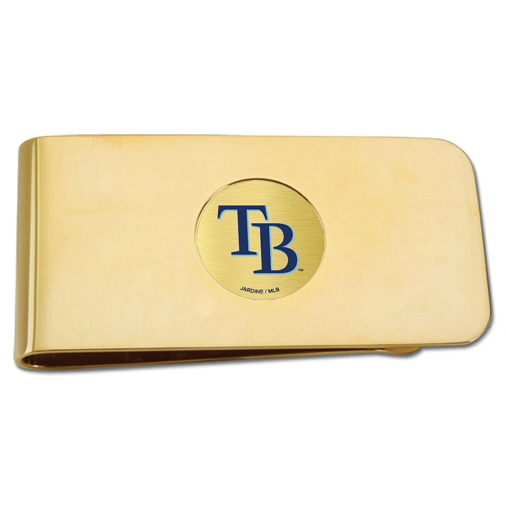 Gold Tampa Bay Rays Money Clip
