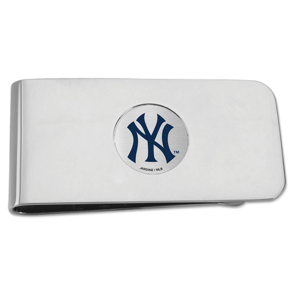 Silver New York Yankees Money Clip