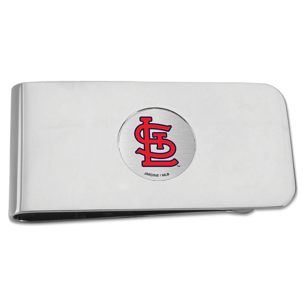 Silver St. Louis Cardinals Money Clip