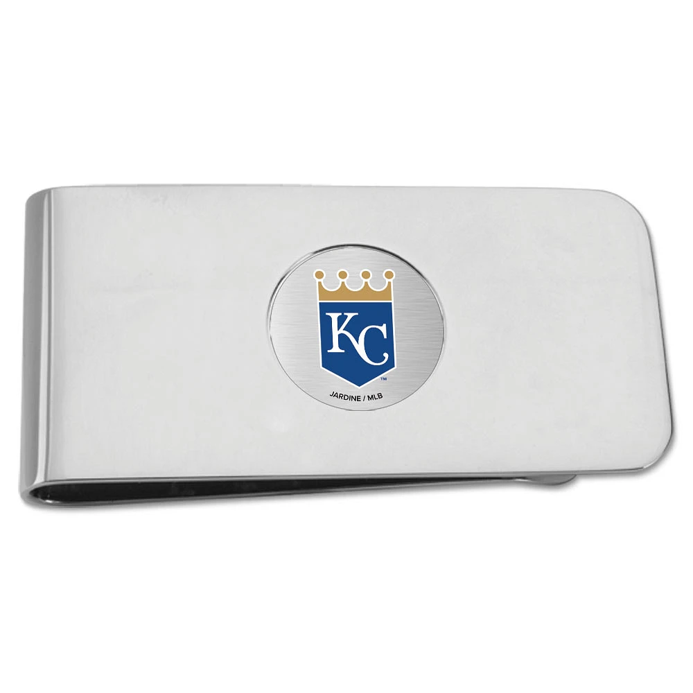 Silver Kansas City Royals Money Clip