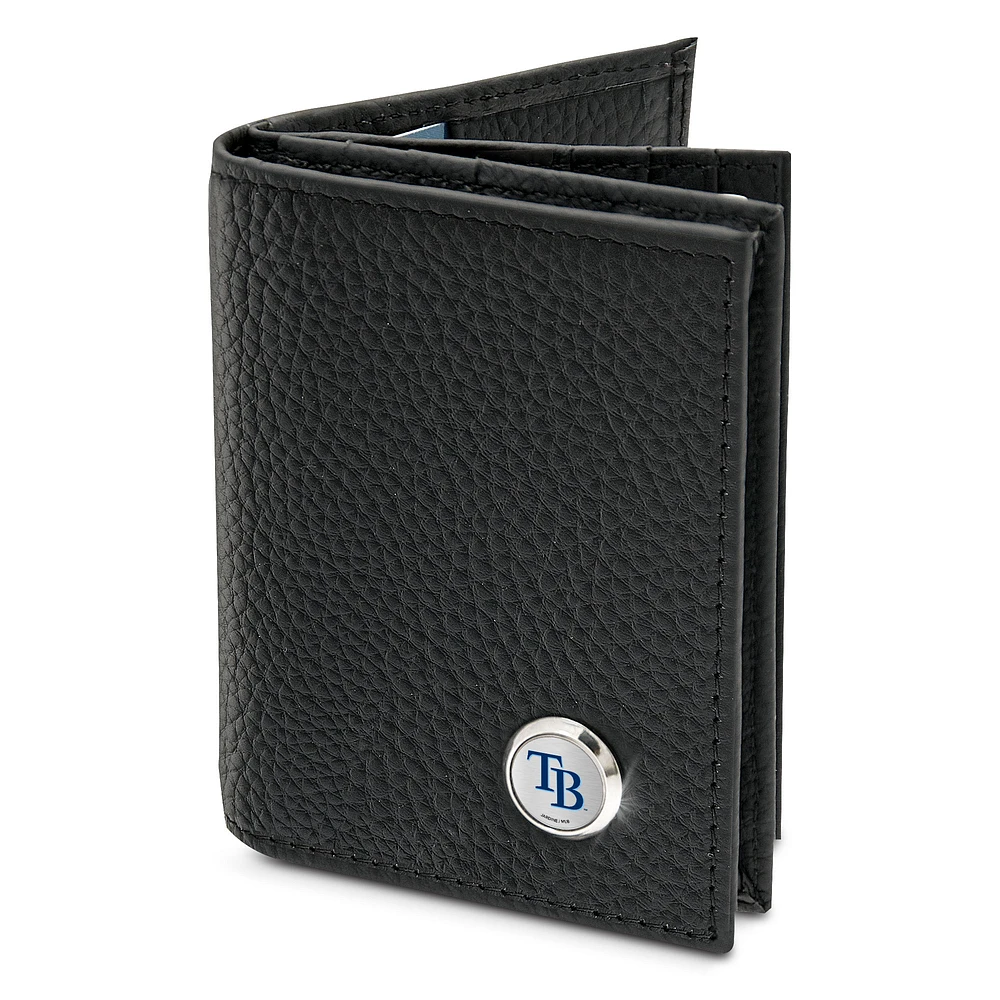 Men's Black Tampa Bay Rays Business Card Wallet