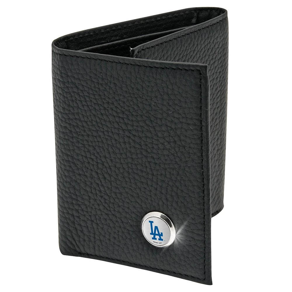 Men's Black Los Angeles Dodgers Leather Wallet