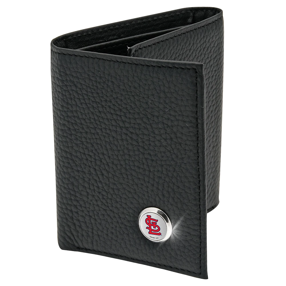 Men's Black St. Louis Cardinals Leather Wallet