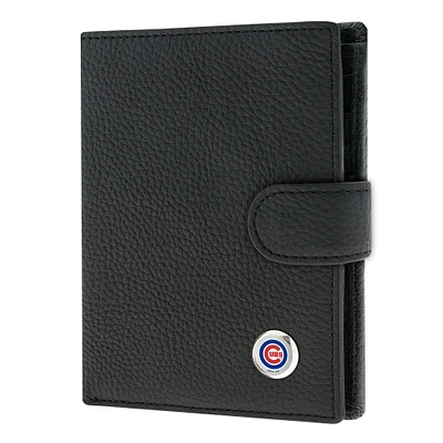 Women's Black Chicago Cubs Leather Wallet