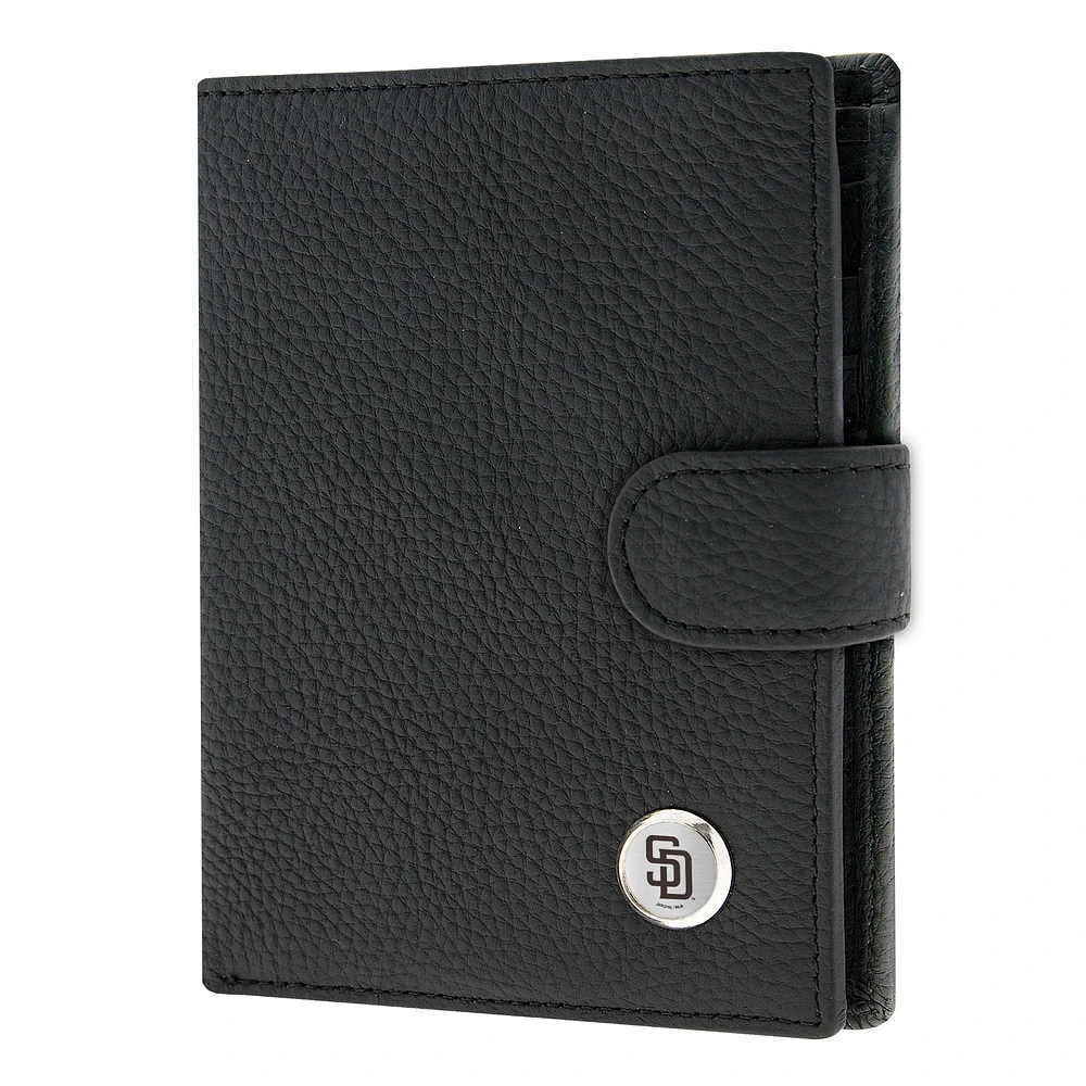 Women's Black San Diego Padres Leather Wallet