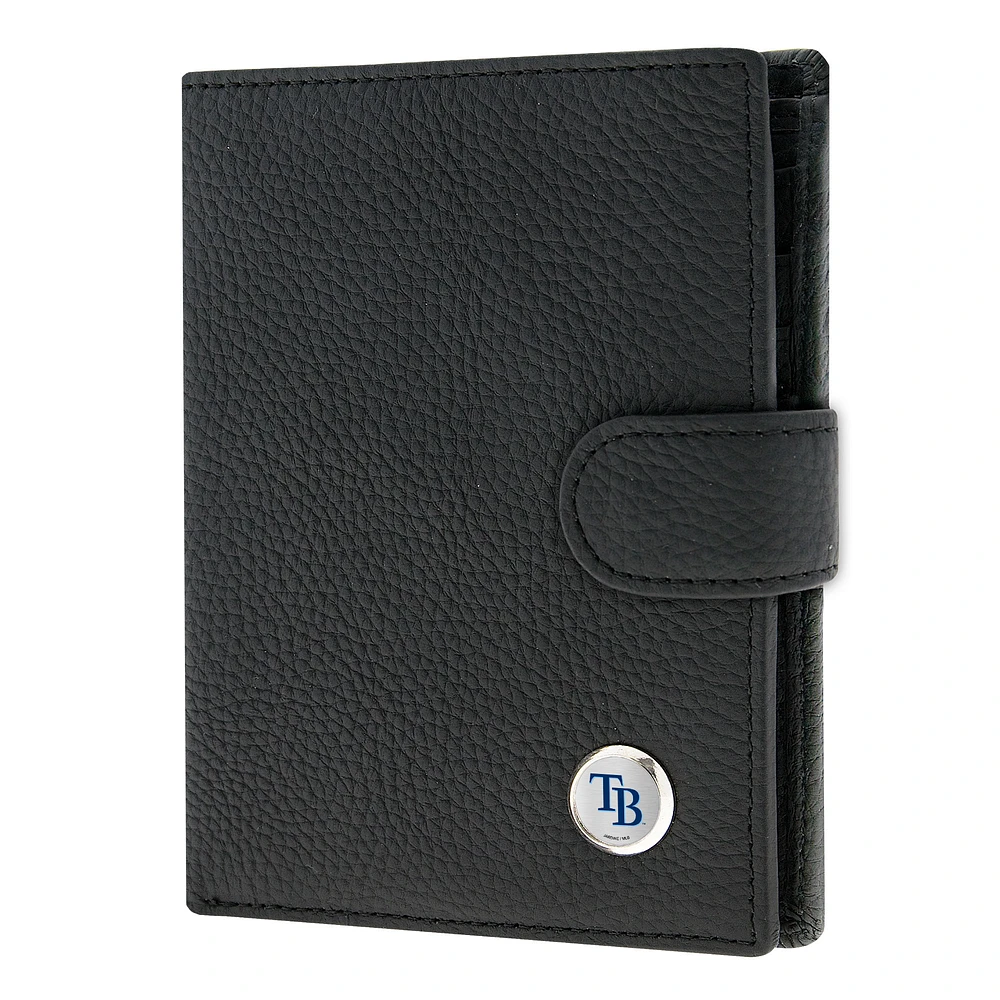 Women's Black Tampa Bay Rays Leather Wallet