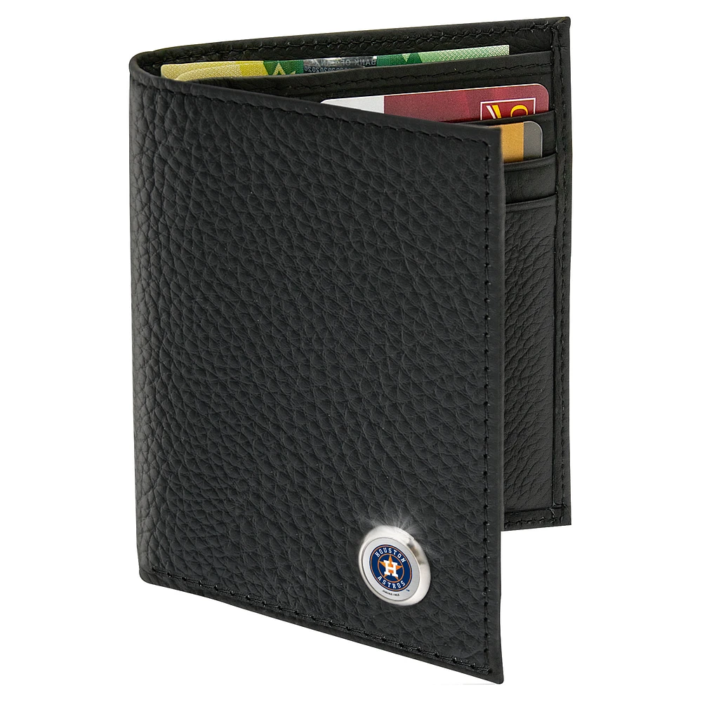 Men's Black Houston Astros Billfold Wallet