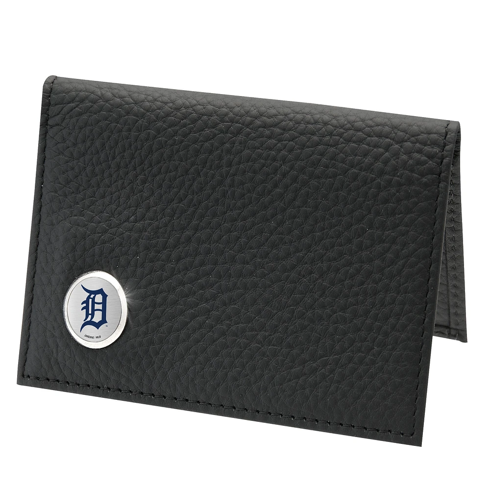 Men's Black Detroit Tigers Credit Card Wallet