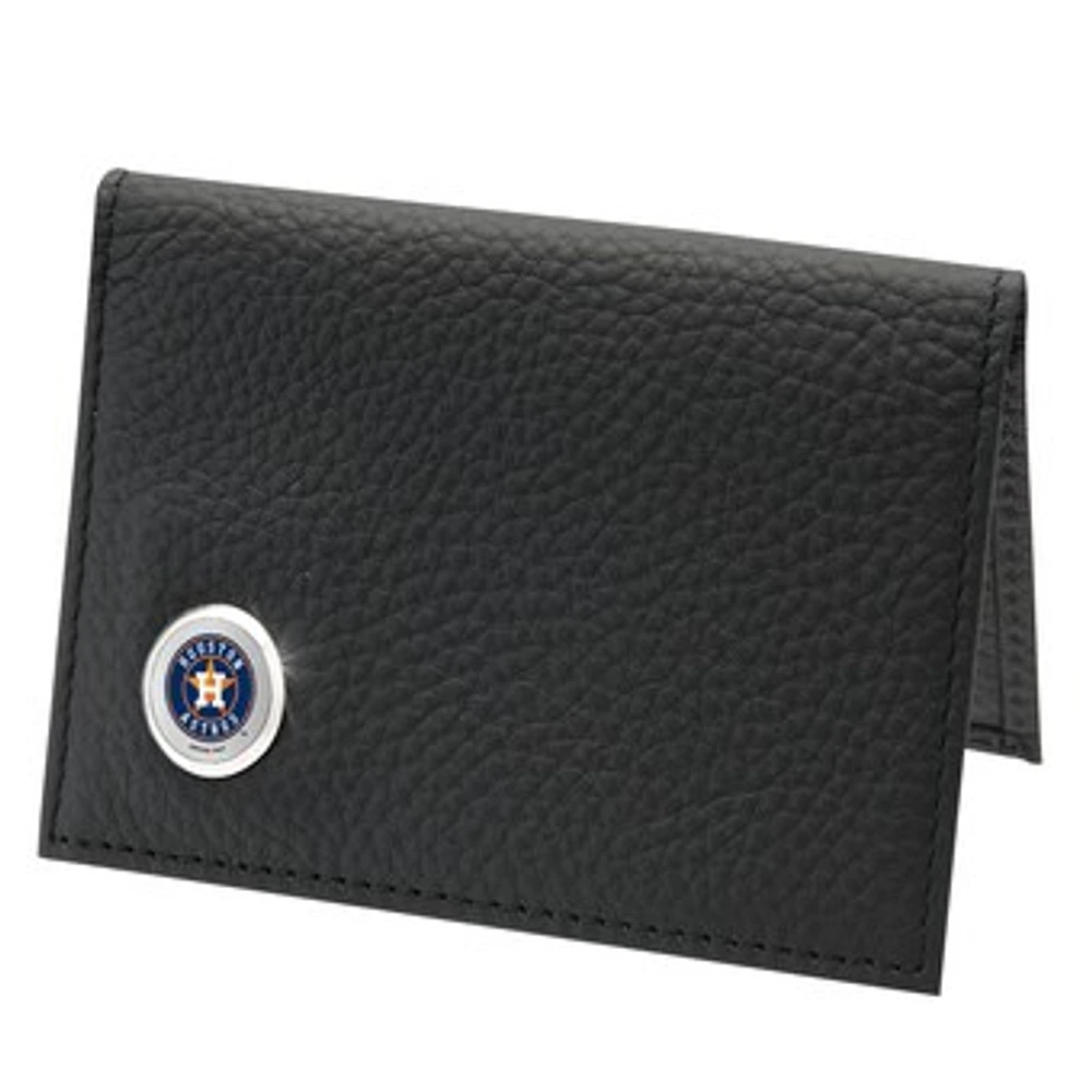 Men's Black Houston Astros Credit Card Wallet