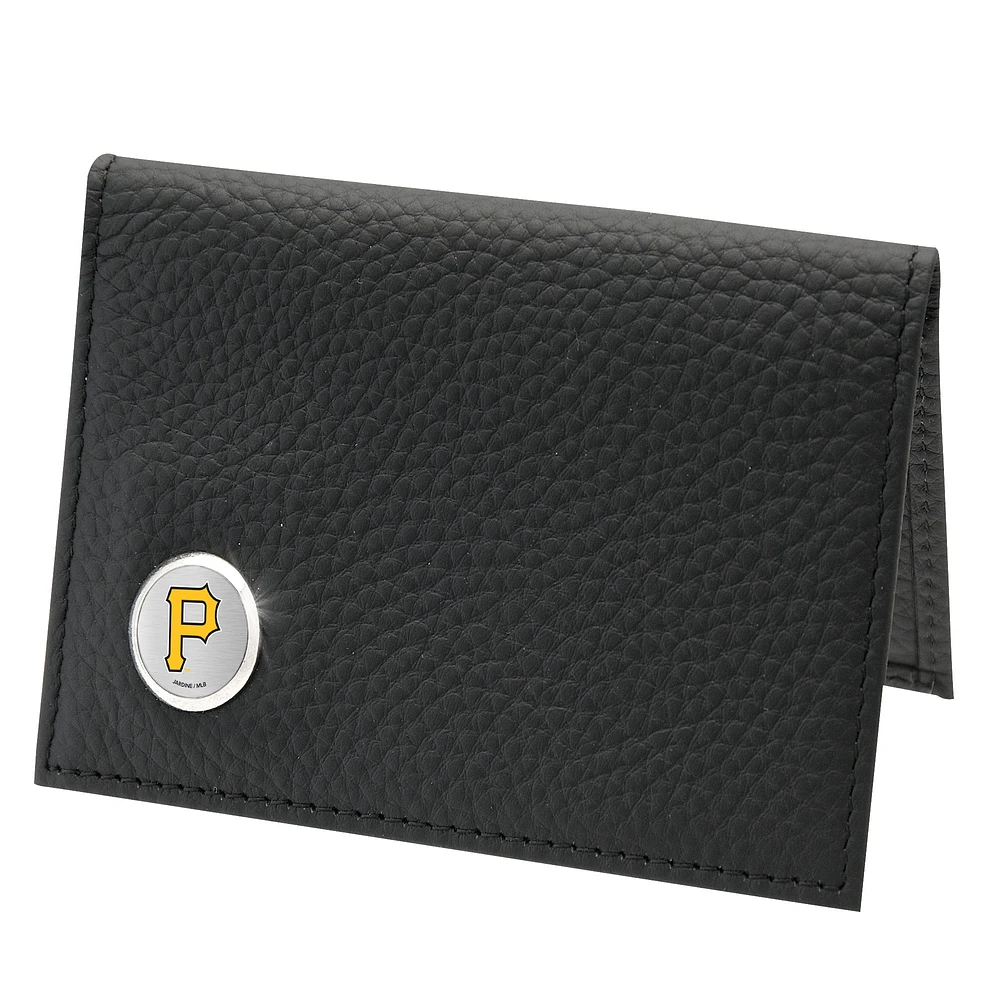 Men's Black Pittsburgh Pirates Credit Card Wallet