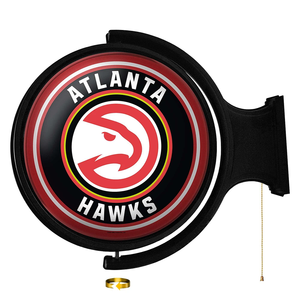 Atlanta Hawks 21'' x 23'' Rotating Lighted Wall Sign