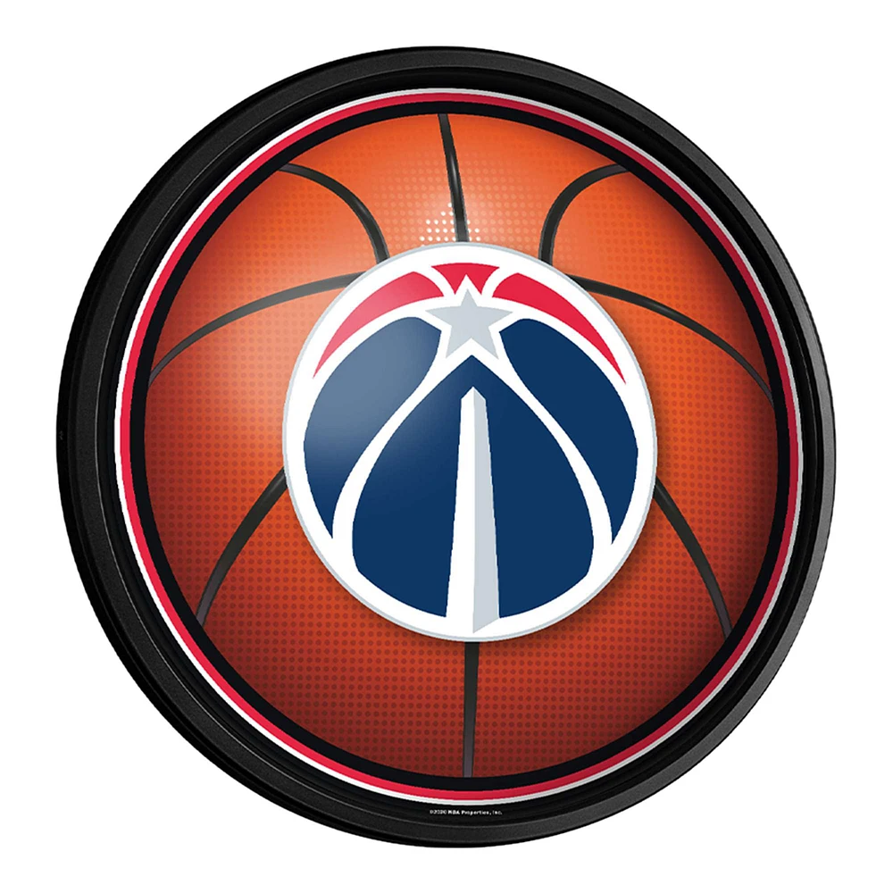 Washington Wizards 18'' Round Slimline Illuminated Wall Sign