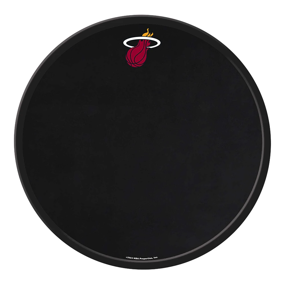 Miami Heat 17.5" Modern Disc Chalkboard