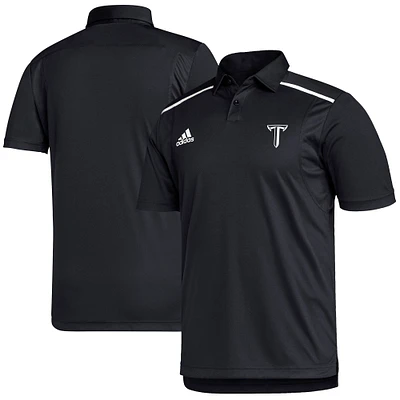 Men's adidas Black Troy University Trojans Sideline Team-Issued Polo